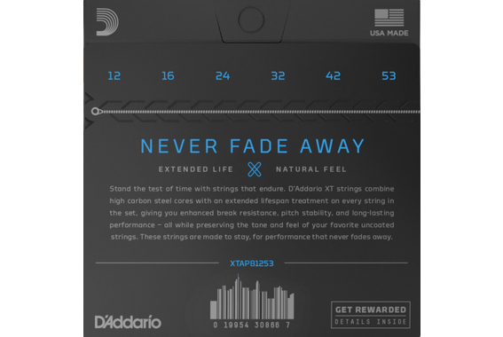 D'Addario XTAPB1253 XT Light image 2