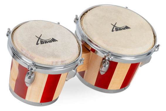 XDrum Bongos Retro Set inkl. Bongotasche image 2