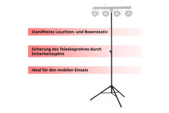 Showlite LS-270S MKII Lichtstativ  - Retoure (Zustand: sehr gut) image 2
