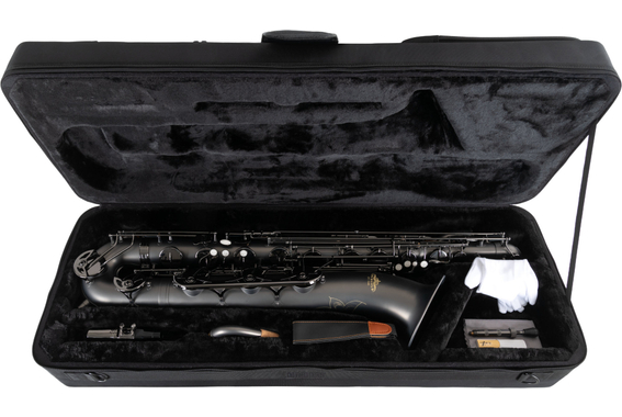 Lechgold LBS-25MB Saxophone Baryton Laqué Noir image 2
