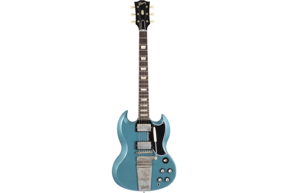 Gibson 1964 SG Standard Reissue Maestro Pelham Blue image 2