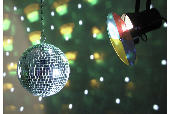 Eurolite Set Sfera Specchiata 20 cm Con Pinspot image 2