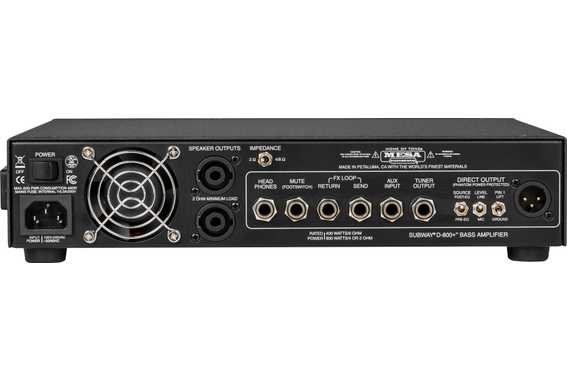 MESA/Boogie Subway D-800+ image 2