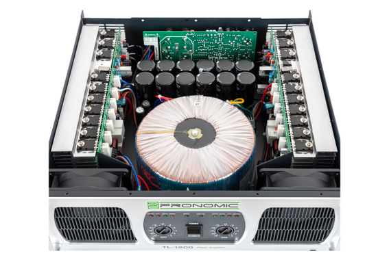 Pronomic TL-1200 Endstufe 2x 2400 Watt  - Retoure (Zustand: gut) image 2