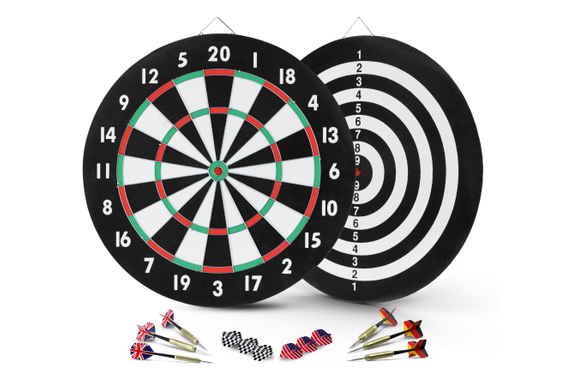 Stagecaptain DBP-1810 BullsEye Cible de fléchettes en papier image 2