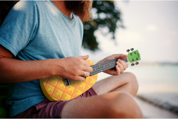 Classic Cantabile UC-240A ANA 24" Konzert-Ukulele Pineapple  - Retoure (Zustand: sehr gut) image 2