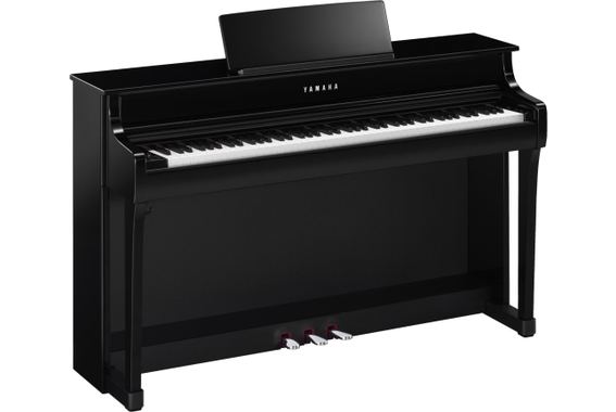 Yamaha CLP-835 PE Digitalpiano Polished Ebony Set image 2