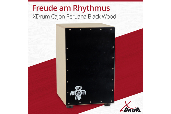 XDrum Cajon Peruana Black Wood image 2