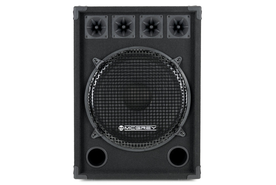 McGrey DJ-1522 Partykeller/DJ-Box 800W  - Retoure (Zustand: sehr gut) image 2