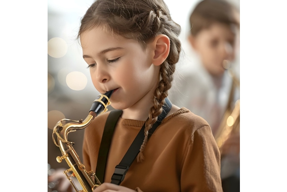 Classic Cantabile Youngstar AS-420 Altsaxophon ESM Set image 2