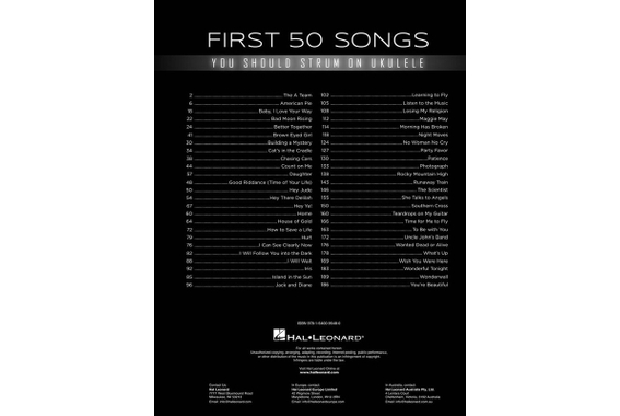 First 50 Songs You Should Strum on Ukulele image 2