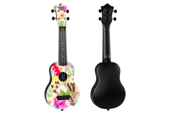 Flight UTS-42 Summer Cat Ultra Travel Ukulele image 2