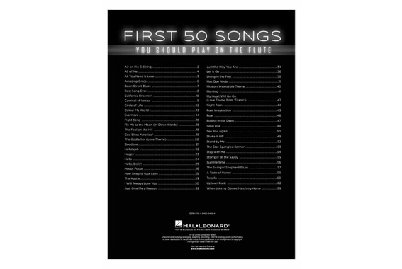 Eerste 50 Liedjes Die Je Op De Fluit Moet Spelen image 2