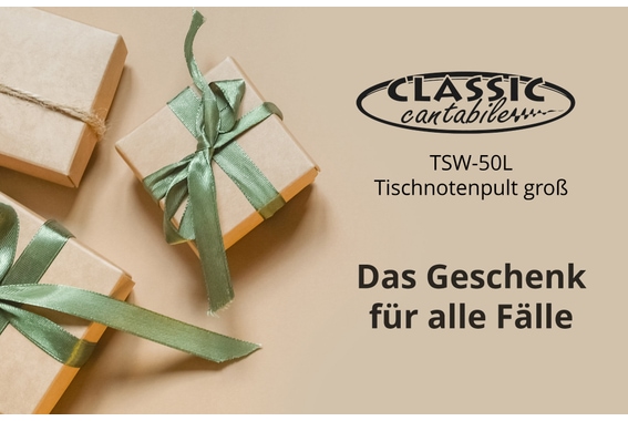 Pupitre de Table Classic Cantabile en Bambou Grand image 2