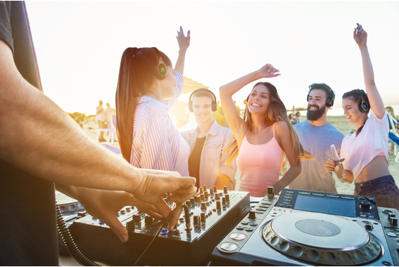 Pronomic SDH-340/16 USB-C Silent Disco V2 Set di Cuffie + Caricatore image 2