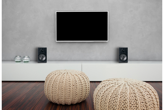 McGrey BSS-265 BK 6,5" HiFi Regallautsprecher Paar Schwarz 2x 40W RMS  - Retoure (Zustand: gut) image 2