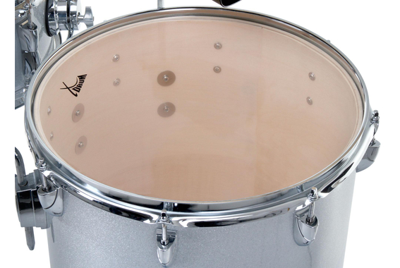 XDrum Club SP Percussion Kit Silver Sparkle  - Retoure (Zustand: sehr gut) image 2