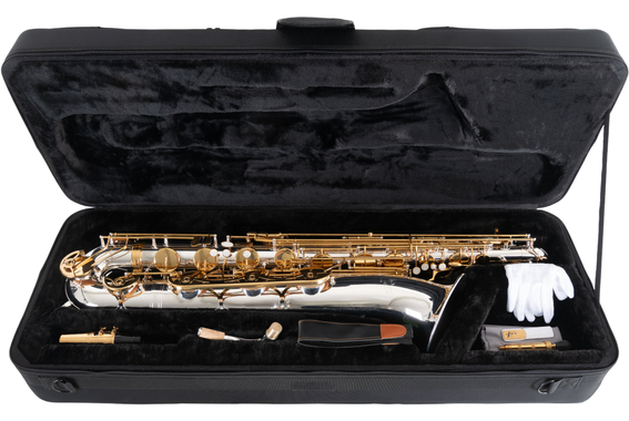Lechgold LBS-25S Saxophone Baryton Plaqué Argent image 2