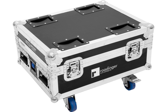 Roadinger Flightcase 4x AKKU IP UP-4 QuickDMX met Laadfunctie image 2