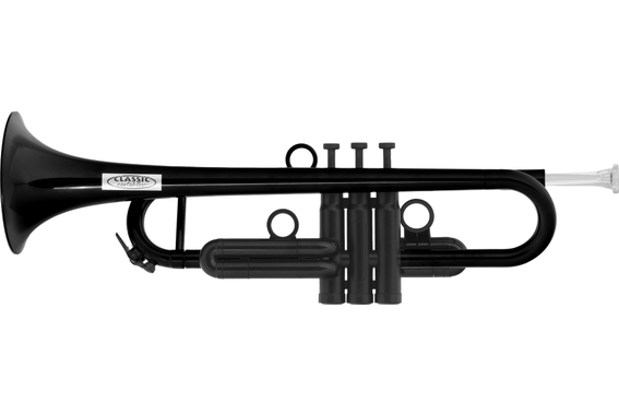 Classic Cantabile PTP-10BK MardiBrass Kunststoff Bb-Trompete Schwarz  - Retoure (Zustand: sehr gut) image 2