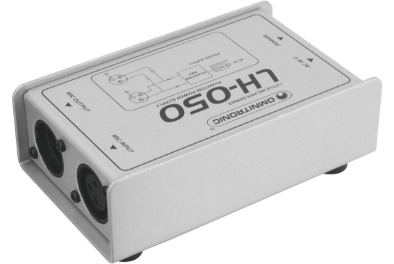 Omnitronic LH-050 Adaptateur d'Alimentation Phantom image 2