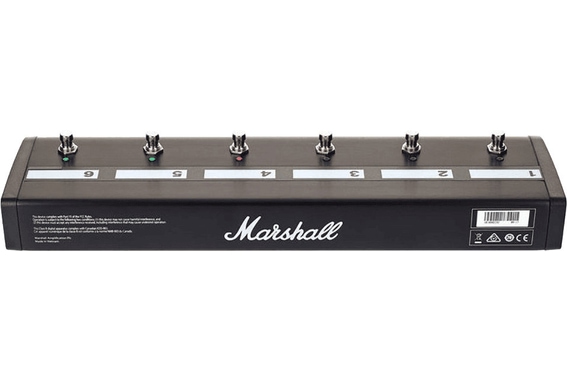 Marshall PEDL91016 Voetschakelaar 6-voudig image 2