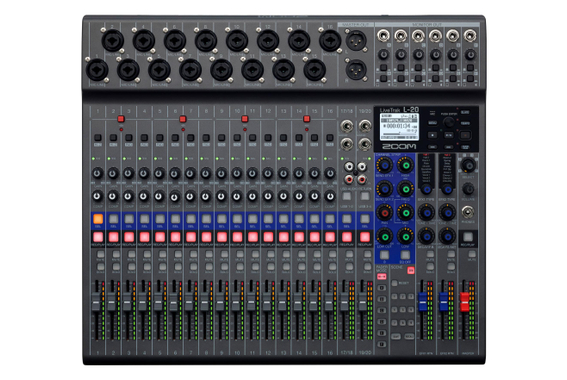 Zoom LiveTrak L-20 Digitales Mischpult Set inkl. Kopfhörer image 2