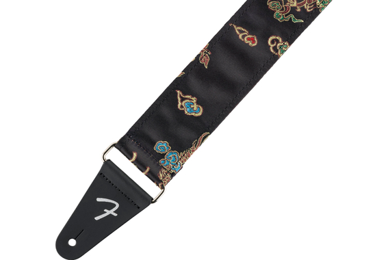 Fender Satin Dragon Strap Black image 2