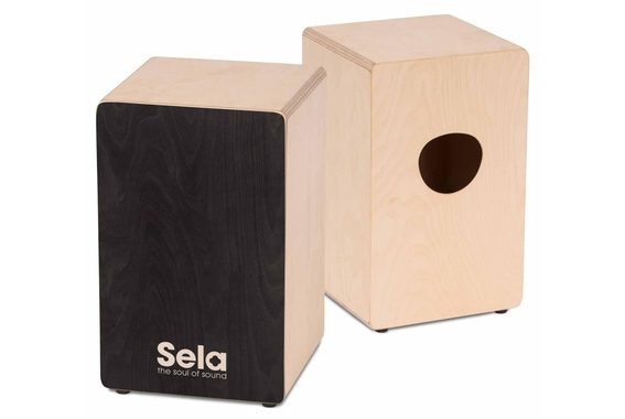 Sela SE 118 Primera Cajon Black Set inkl. Cajonschule image 2