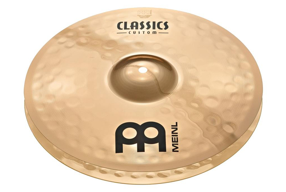 Meinl Classics Custom Brilliant Hi-Hat Medium 14" + Set Macchina Hi-Hat image 2
