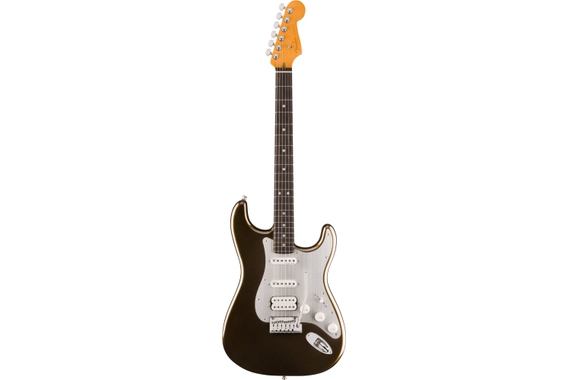Fender American Ultra II Stratocaster HSS Texas Tea image 2