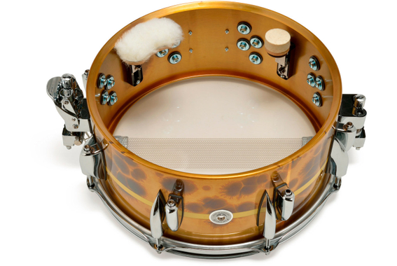 Caisse Claire Signature Sonor Benny Greb 13"x5,75" Laiton Vieilli image 2