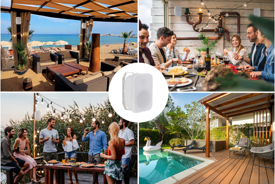 McGrey OLS-5251WH Enceinte Outdoor 50 Watts Blanche image 2