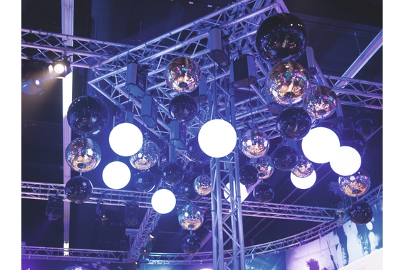 Bola de Espejos Eurolite 50 cm Dorada image 2