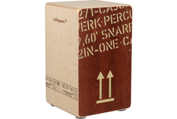 Schlagwerk CP404 RED Cajon 2inOne Red Edition - Set Large incl. Sac image 2