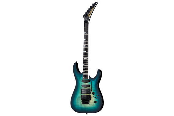 Kramer SM-1 Figured E-Gitarre Caribbean Blue Perimeter  - 1A Showroom Modell (Zustand: wie neu, in OVP) image 2