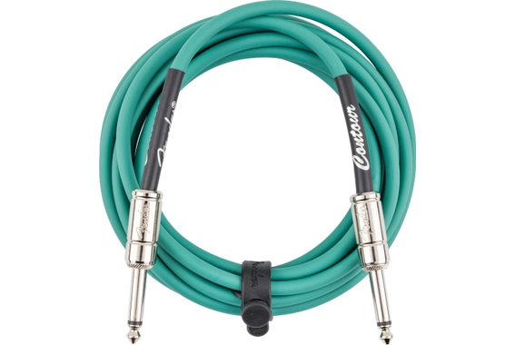 Fender Contour Series Cavo Strumento 10' Sherwood Green image 2