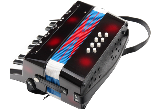 Classic Cantabile Bambino Kinder-Akkordeon, schwarz, 8 Bässe  - Retoure (Zustand: sehr gut) image 2