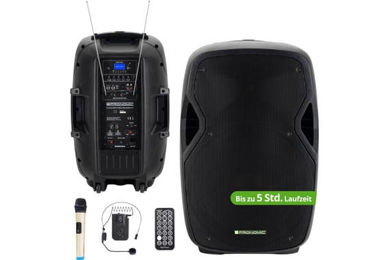 Pronomic MOVE 15MA-A Akku-Aktivbox Stativ Set image 2