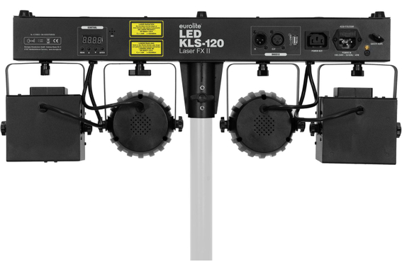 Eurolite LED KLS-120 Laser FX II Kompakt-Lichtset image 2