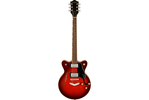 Gretsch G2655 Streamliner Center Block Jr. Double-Cut avec V-Stoptail Claret Burst image 2