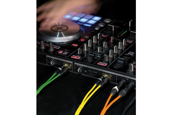 Cordial CEON DJ RCA Y Cavo Cinch 3m Giallo image 2