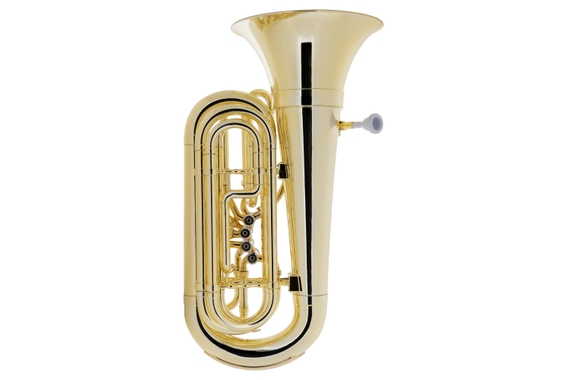 Classic Cantabile KT-30GD MardiBrass Kunststoff Bb-Tuba Gold  - Retoure (Zustand: sehr gut) image 2