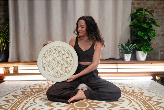 Meinl Sonic Energy WD18FOL 18\" Flower of Life Wave Drum image 2