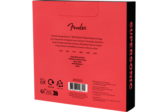 Fender SuperSonic 250R Regular 3er Pack image 2