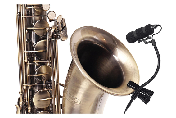 Pronomic MCM-100SB Instrumentalmicrofoon Set voor Blaasinstrumenten, Cajon e.d. image 2