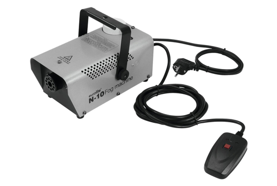 Eurolite N-10 Machine à Brouillard Argentée Set avec 5l de Liquide image 2