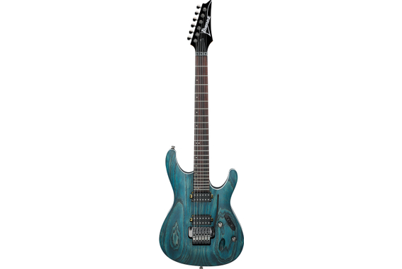 Ibanez S520AH-OBF Cosmic Blue Flat image 2