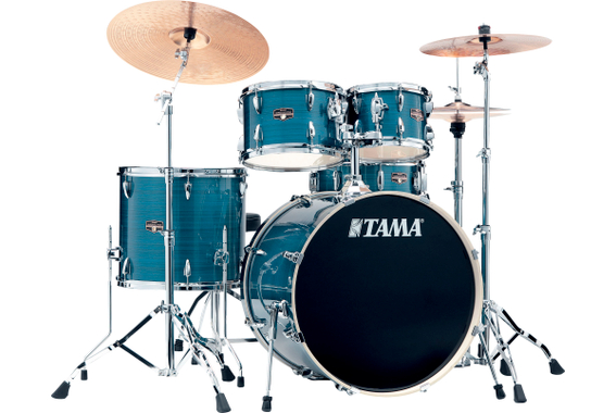 Tama IP52H6W-HLB Imperialstar Drumkit Hairline Blue Set incl. Gigbags image 2