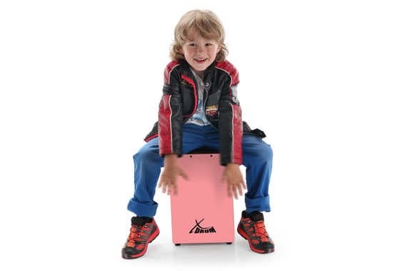 XDrum KC-37PK Kinder-Cajon Roze image 2